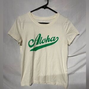 J.Crew Collector tee Aloha sz Small